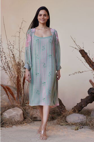 Sama Overlayer Dress - Sage, Sage, image 1